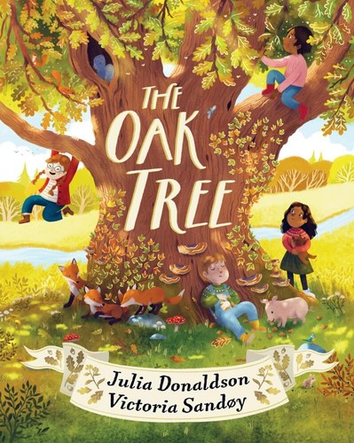 The oak tree dazzling - a,
